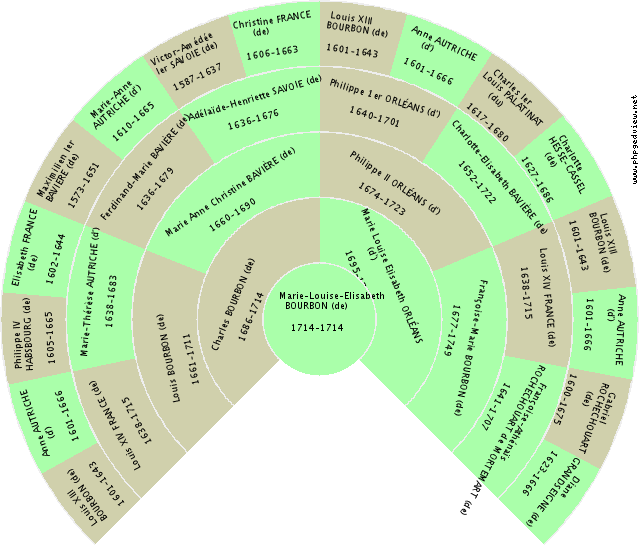 Pierre II ARAGON (d') Roue d'ascendance