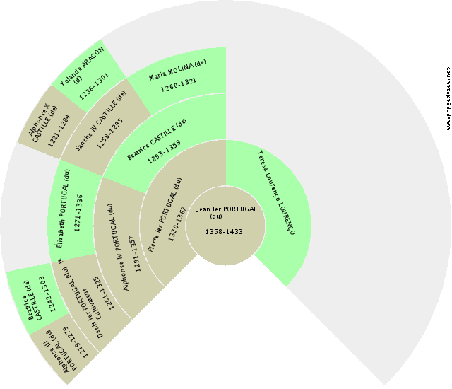 Charles Ier ELBOEUF (d') Fan Chart