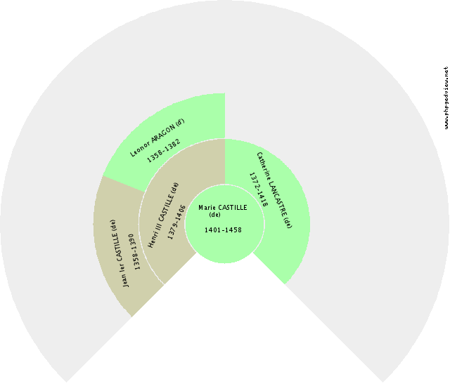 Henri Ier HOLSTEIN (de) Solfjäderdiagram